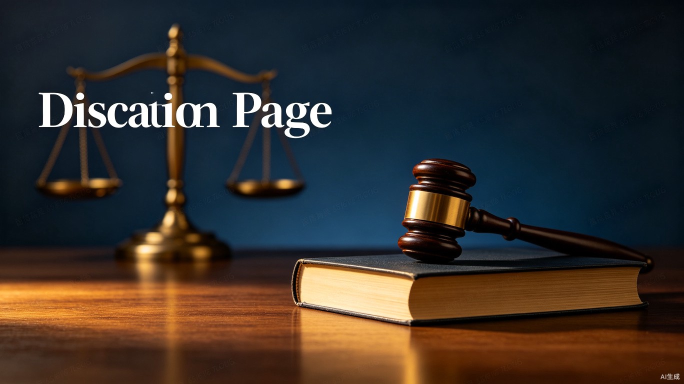 Symbolic legal-themed illustration representing the terms of this disclaimer